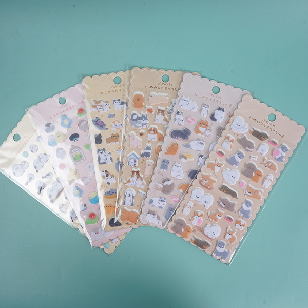 MIDI Cute cartoon felt cloth sticker/mixed