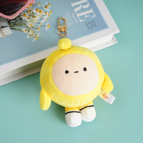 MIDI Egg Party relief doll pendant/Yellow egg