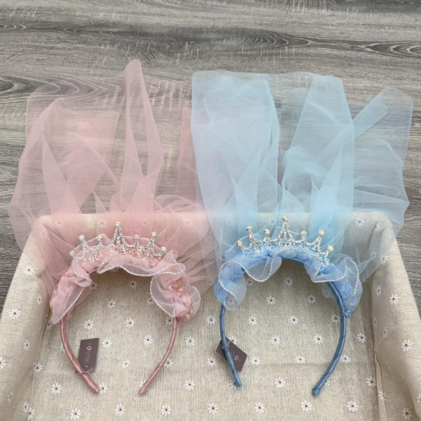 MIDI Crown floating yarn headband/mixed