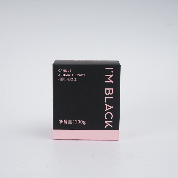 Midi 100g Pink Black Series Fragrance Candle/Cedar Black Rose