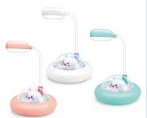 Midi Rabbit colorful night light + table lamp/mixed