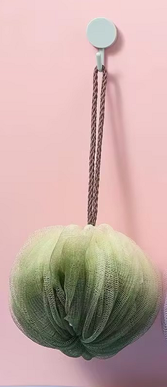 MIDI Green double round bath ball