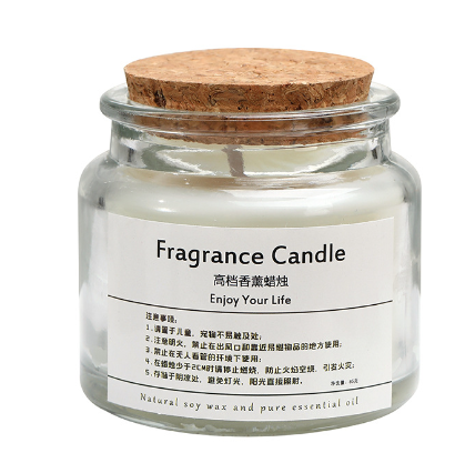 Midi 100g Wooden cover cup wax/Peach Oolong