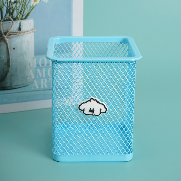MIDI Puppy papie square grid pen holder/mixed