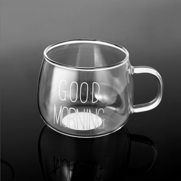 MIDI Alphabetical printing glass cup/Mixed