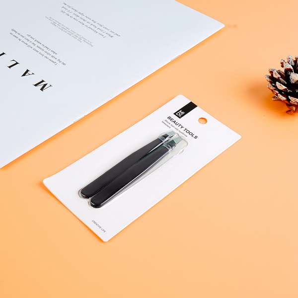 MIDI Black eyebrow clip (flat+oblique mouth)