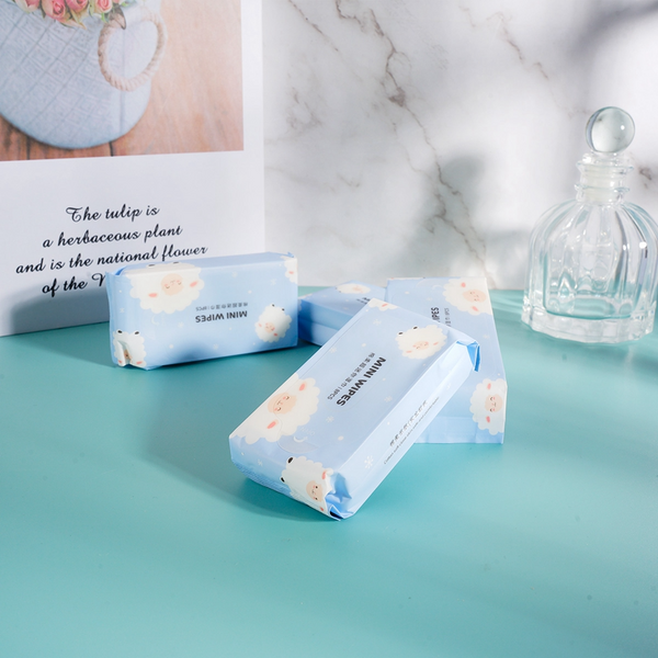 MIDI Cotton soft super mini wipes 8pcs*8 pack