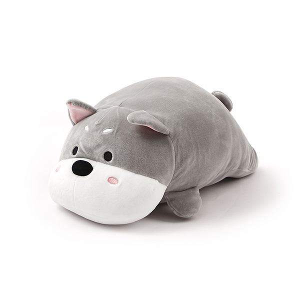 MIDI 45CM lying position soft PaPa dog/Gray