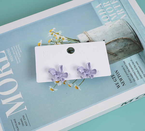 Midi Rose pearl earrings/Mixed