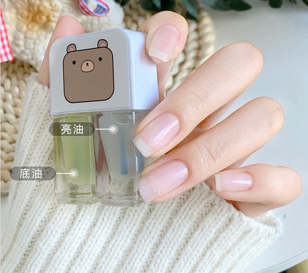 Midi Soft Mist Two-color Nail Polish-01