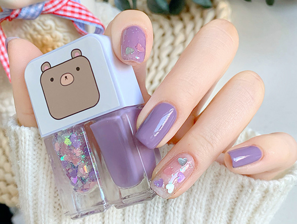 Midi Soft Mist Two-color Nail Polish-07