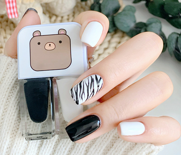 Midi Soft Mist Two-color Nail Polish-08