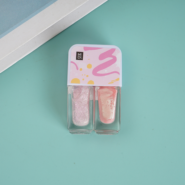Midi Soft Mist Two-color Nail Polish-11