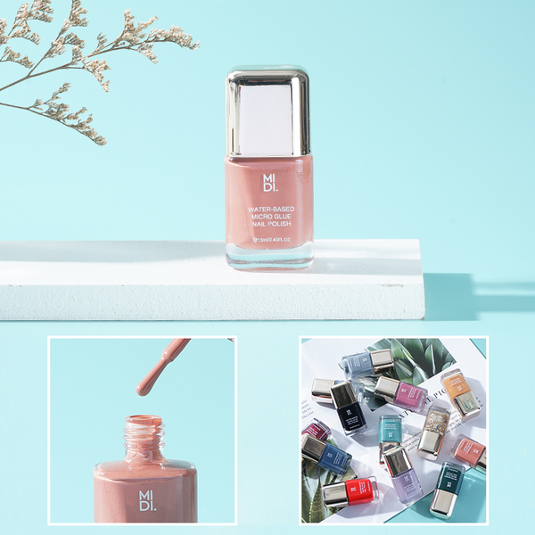 MIDI. nail polish-18# ice cream yellow
