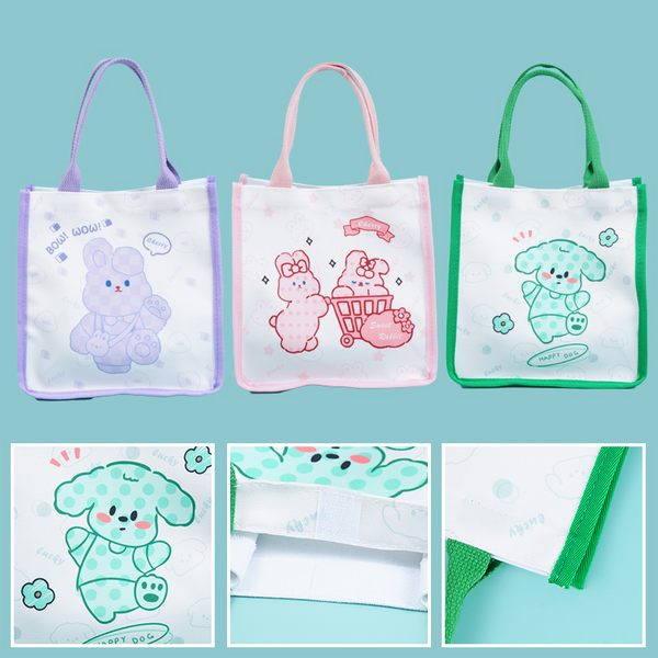 Midi Poka Point Funny Animal Fashion Handbag\Mixed