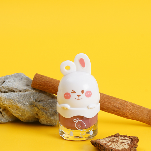 MIDI. cute rabbit      series micro glue nail polish /05 Beautiful cherry blossom powder