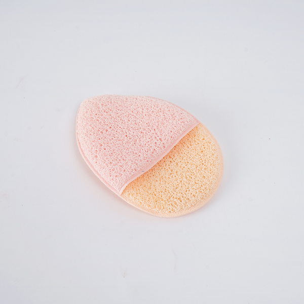 MIDI Color contrast water drop face washing puff/Mixed