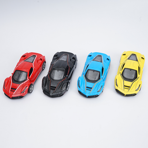 MIDI 1:28 simulation rebound alloy car three-door method