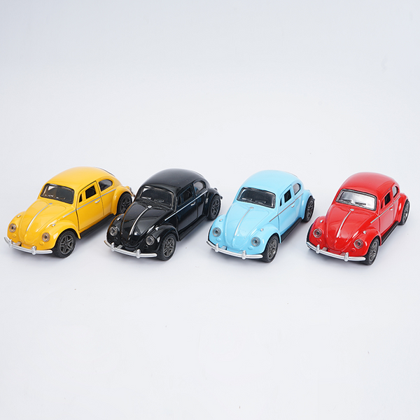 MIDI 1:32 simulation boilback metal car two-door Beetle classic car