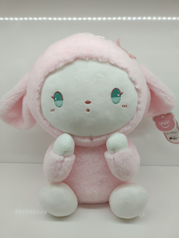 MIDI 26cm sitting cherry blossom series rabbit small size doll