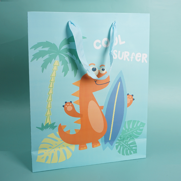 MIDI Dinosaur Gift bag L/ mixed