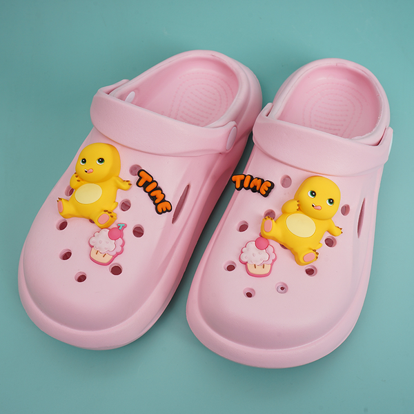 MIDI Milk Dragon children's Crocs/Size 34-35 / pink