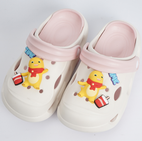 MIDI Milk Dragon Color blocked Women's Cave Shoes/Size 35-36/Pink White