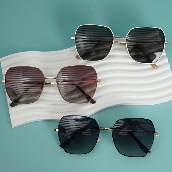 MIDITemperament metal frame women's sunglasses/mixed