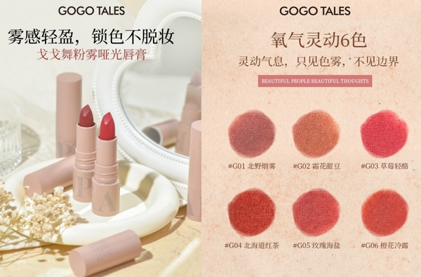 MIDI. Powder Mist Matte Lipstick G04