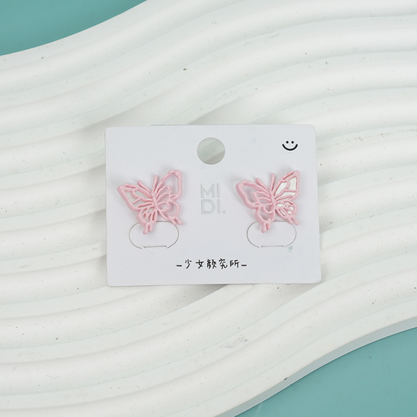 MIDI Sweetheart Girl Butterfly Earrings/Mixed