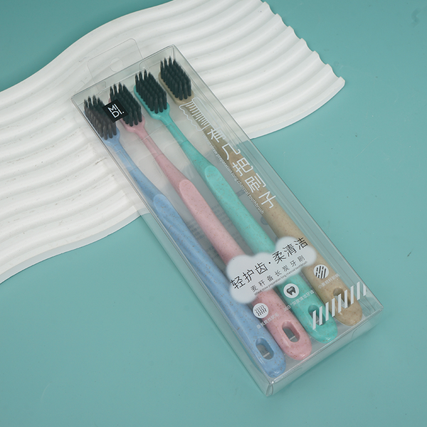 MIDI Wheat straw toothbrush family pack /4 sets
