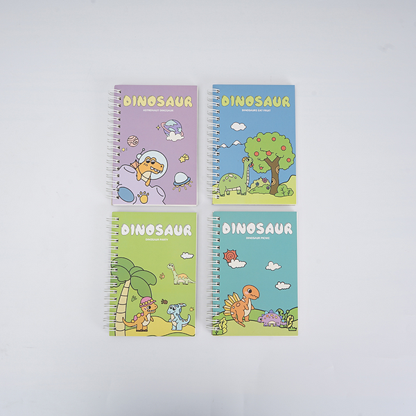 MIDI Dinosaur paradise Coil book A6/ mixed