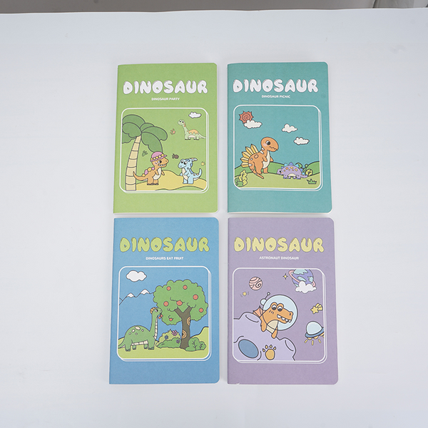 MIDI Dinosaur paradise Car line book  A5/ mixed