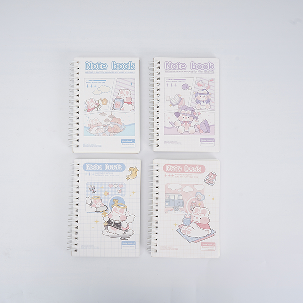 MIDI Fantasy Land Coil book A6/ mixed