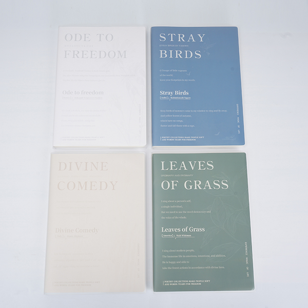 MIDI Pastel notes Matte rubber cover book B5/ mixed