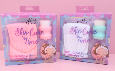 MIDI Velcro, face brush, beauty egg 3 in 1 set