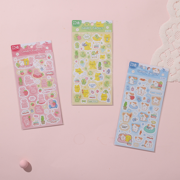 MIDI CANDY STORY Gooka stickers/mixed