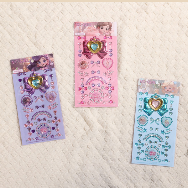 MIDI Vitamin C Princess Party Diamond stickers/mixed