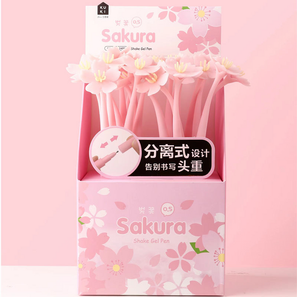 MIDI Sakura shake gel-ink pen