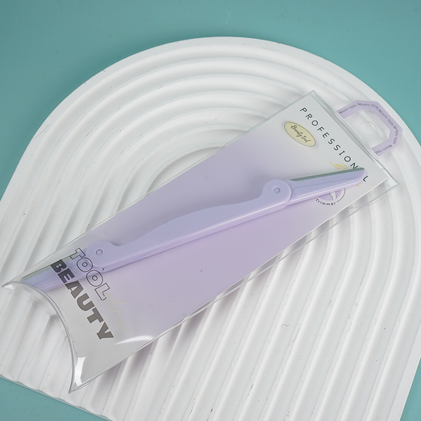 MIDI Purple Silver Series Portable Double Headed Eyebrow Trimmer