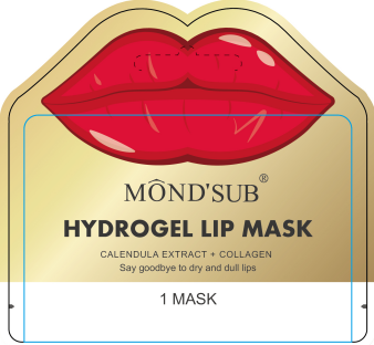 Midi Calendula hydrogel lip mask single piece