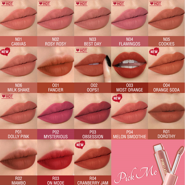 Midi PF-L01 Melting Matte Lipcream-N05#