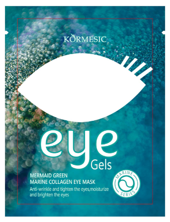 Midi Mermaid Green Ocean Collagen Eye Mask 7.5g